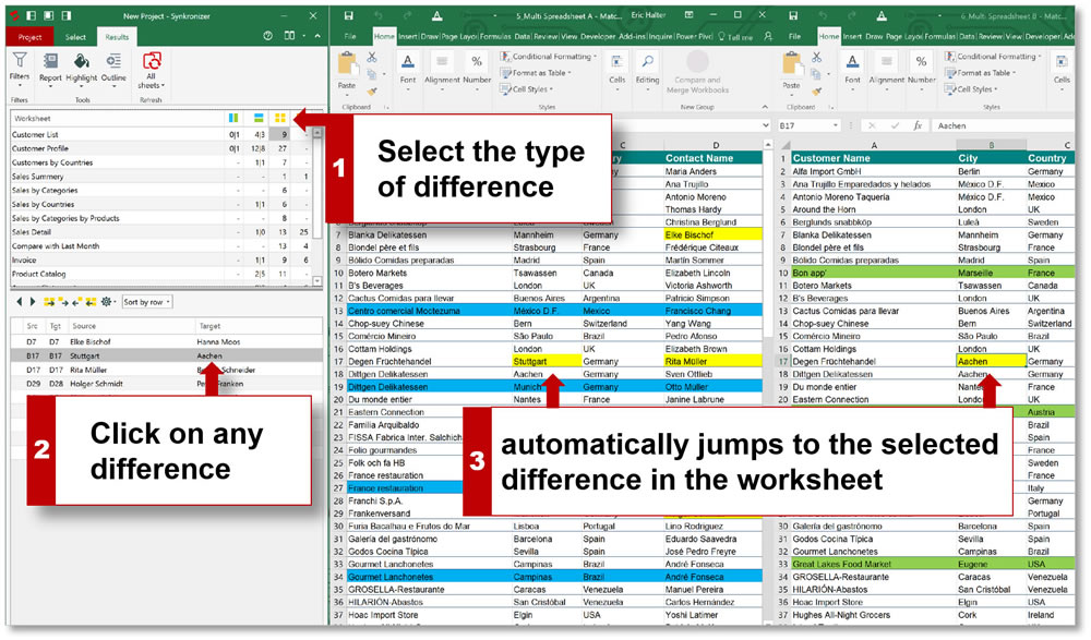 Compare Two Excel Files Compare Two Excel Sheets For Differences 